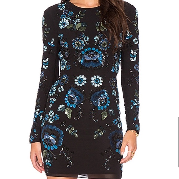 NEEDLE&THREAD GEORGETTE SEQUIN DRESS *FINAL PRICE* - Picture 11 of 12